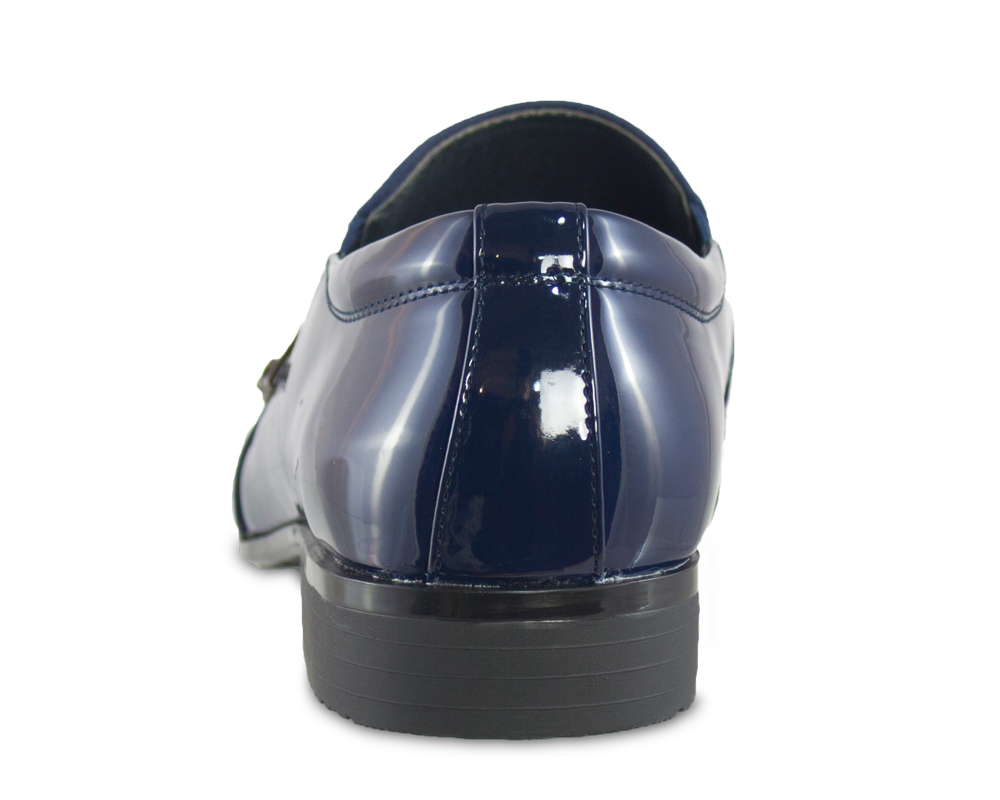 Portabella Tuxedo Navy Loafer Back View