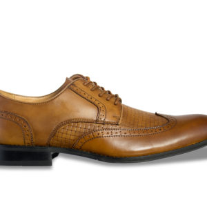 La Milano Cognac Shoe Side View