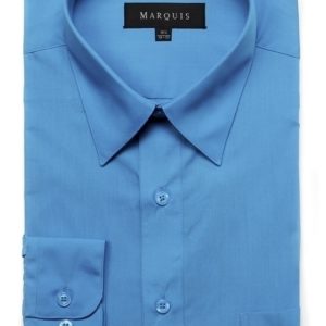 Caribbean Blue Regular Fit Dress Shirt
