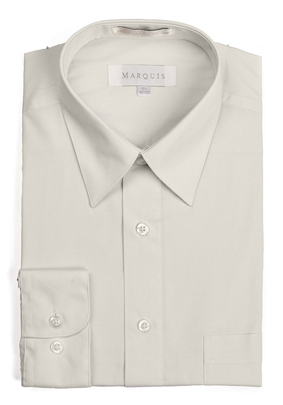 Cement Regular Fit Dress Shirt