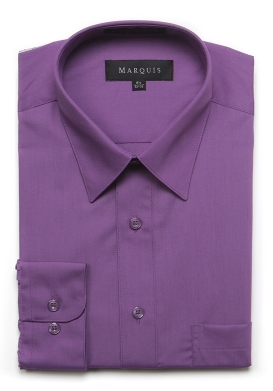 Grape Regular Fit Dress Shirt
