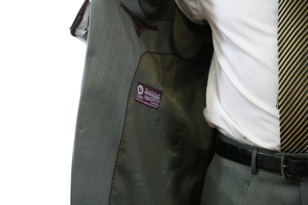 Hunter Green Regular Fit Three Button Suit-11728