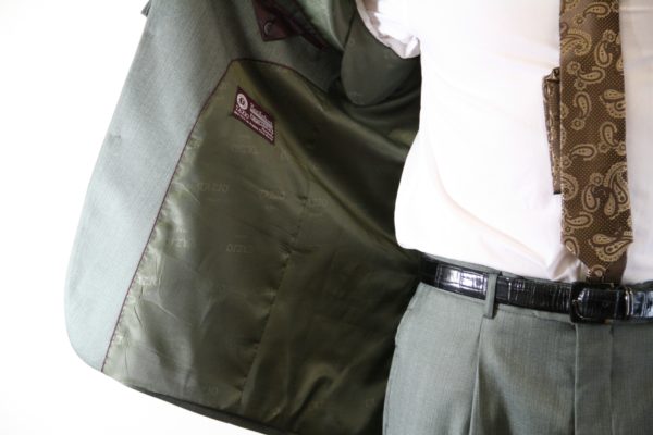 Hunter Green Regular Fit Three Button Suit-11729