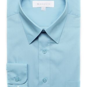 Turquoise Regular Fit Dress Shirt