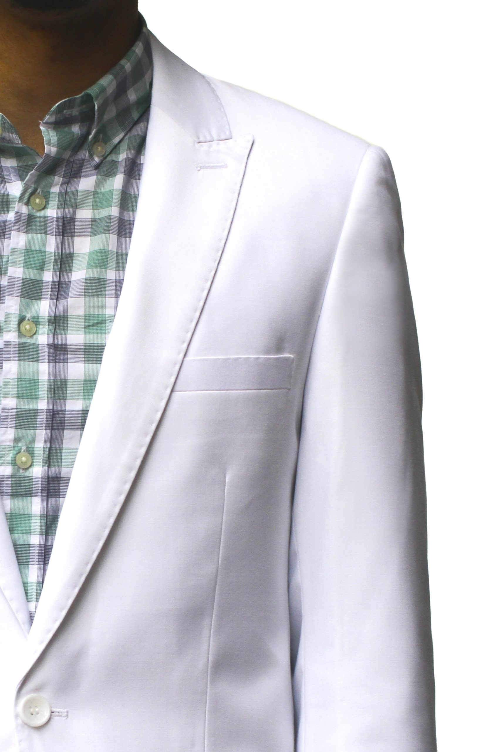 White Ultra Slim Fit One Button Suit - Lapel White Ultra Slim Fit One Button Suit - Lapel