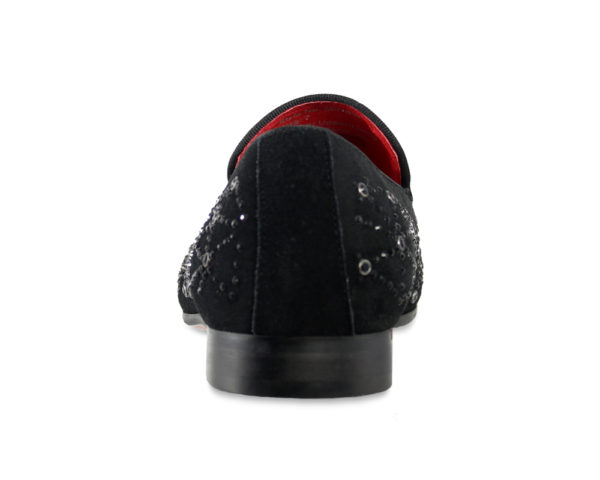 Moretti Black Label Sequin Loafers-14419