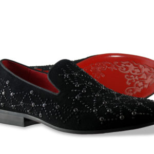 Moretti Black Label Sequin Loafers-0